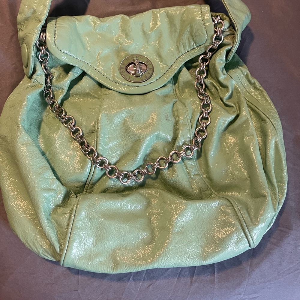 Marc jacobs mint green shoulder bag